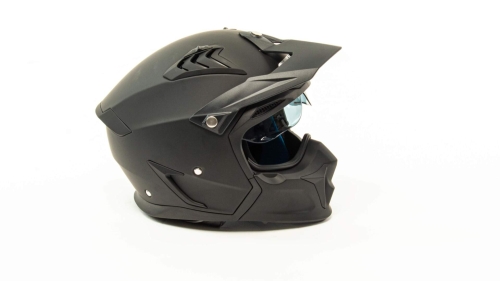 Шлем мото мотард GTX 690 #7 SOLID MATT BLACK