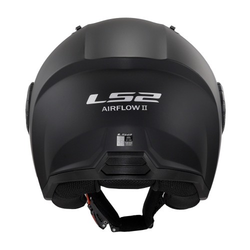 Мотошлем LS2 OF616 Airflow II Solid черный матовый
