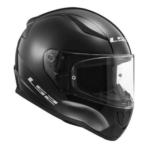 LS2 Мотошлем FF353 RAPID II SOLID черный матовый XXL