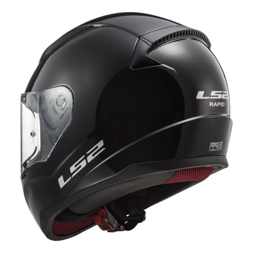 LS2 Мотошлем FF353 RAPID II SOLID черный матовый XXL