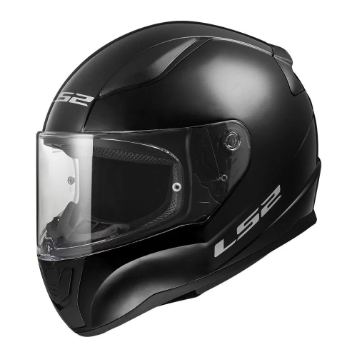 LS2 Мотошлем FF353 RAPID II SOLID черный матовый XXL
