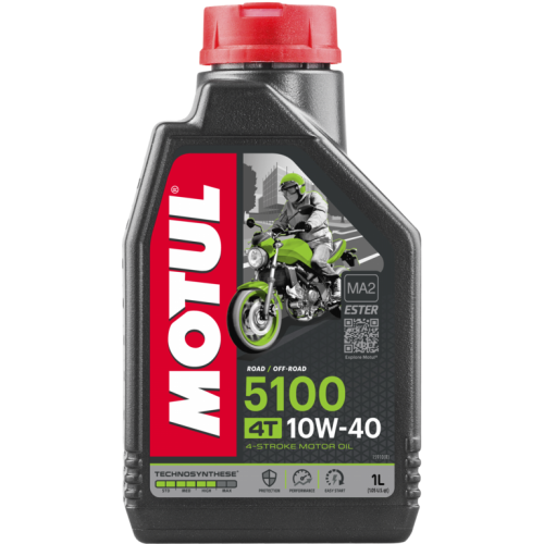 Моторное масло для мотоциклов MOTUL 5100 10W-40 4T