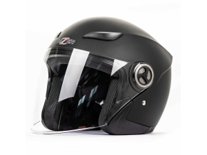 Шлем мото открытый HIZER 219 #2 matte-black