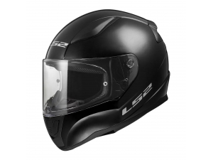 LS2 Мотошлем FF353 RAPID II SOLID черный матовый XXL