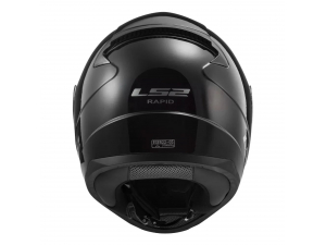 LS2 Мотошлем FF353 RAPID II SOLID черный матовый XXL