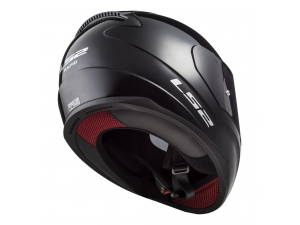 LS2 Мотошлем FF353 RAPID II SOLID черный матовый XXL