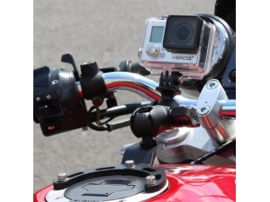 Мото крепление RAM для GoPro на бензобак Honda, Suzuki, Yamaha, KTM, Vicrory